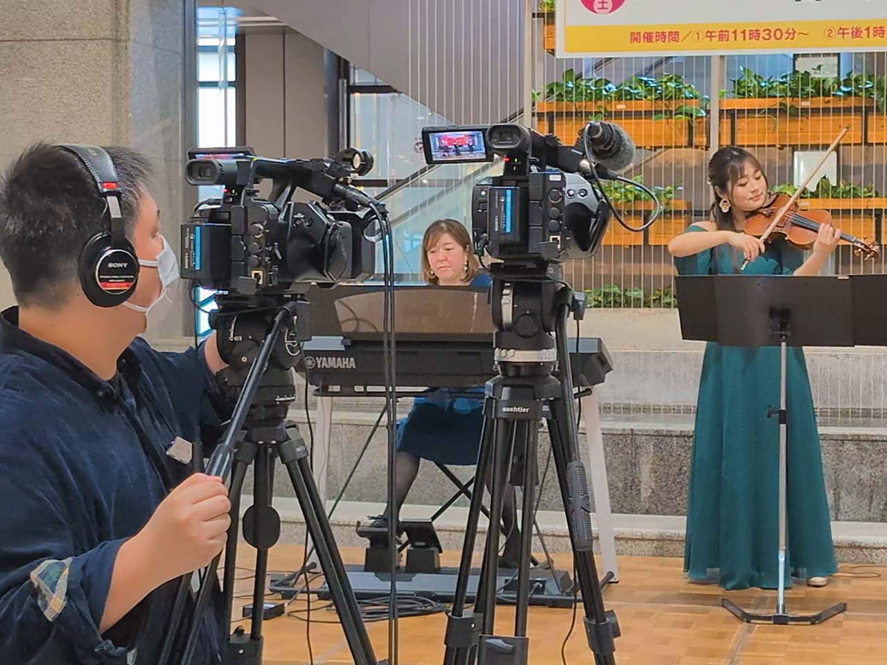 日本オービスの映像制作現場 - テレビ番組収録風景